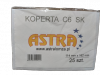 koperta biała C6-25szt 114x162mm